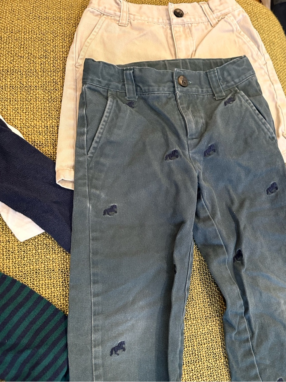 *7 Pcs Janie and Jack Bundle Boys Size 4 Tops Sweaters Jeans Shorts - Picture 3 of 9